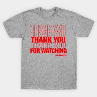 AJREACTS2: THANK YOU bag design T-Shirt